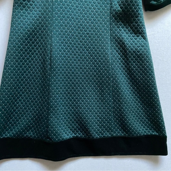 Shelley Klassen quilted velvet tunic dress Sz XL - Picture 6 of 12
